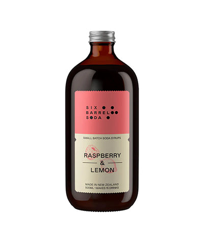 Raspberry and Lemon Soda Syrup
